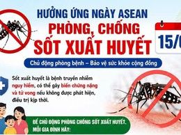 HƯỞNG ỨNG NGÀY ASEAN PHÒNG, CHỐNG SỐT XUẤT HUYẾT 15/6/2026