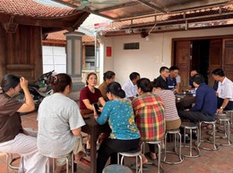 XÃ THẠCH THẤT TỔ CHỨC LẤY Ý KIẾN NHÂN DÂN VỀ DỰ THẢO ĐỀ ÁN SẮP XẾP, SÁP NHẬP, ĐỔI TÊN THÔN TRÊN ĐỊA BÀN XÃ