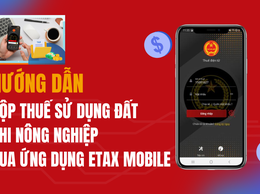 Xã Gia Lâm đẩy mạnh nộp thuế sử dụng đất phi nông nghiệp bằng hình thức điện tử