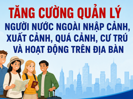 Tuyên truyền tăng cường quản lý người nước ngoài nhập cảnh, xuất cảnh, quá cảnh, cư trú và hoạt động trên địa bàn xã Thạch Thất