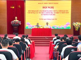 XÃ NỘI BÀI: BÍ THƯ ĐẢNG UỶ, CHỦ TỊCH HĐND, CHỦ TỊCH UBND XÃ ĐỐI THOẠI VỚI MTTQ, CÁC TỔ CHỨC CHÍNH TRỊ - XÃ HỘI VÀ NHÂN DÂN NĂM 2026