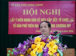 Người dân thống nhất với phương án thành lập các tổ dân phố Ninh Sơn, Tràng An và Chúc Sơn