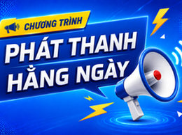 Chương trình phát thanh hằng ngày xã Ứng Thiên chiều ngày 18/6/2026, sáng ngày 19/6/2026