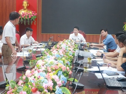 UBND xã Hoà Phú tổ chức Hội nghị thẩm định phương án Bồi thường, hỗ trợ, tái định cư Dự án Đường từ Đê Đáy đi Cầu mụ, xã Phú Nam An (nay là xã Hòa Phú)