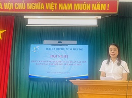 Hội LHPN xã Phúc Lộc sơ kết công tác hội 6 tháng đầu năm 2026