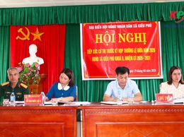 Tổ đại biểu số 2 HĐND xã Kiều Phú tiếp xúc với cử tri trước kỳ họp thường lệ giữa năm 2026