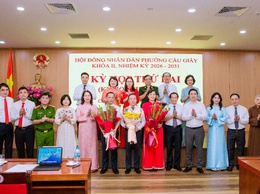Kỳ họp chuyên đề HĐND phường Cầu Giấy thông qua nhiều quyết sách quan trọng, kiện toàn tổ chức bộ máy