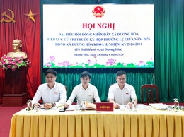 Tổ đại biểu số 6 HĐND xã Dương Hoà tiếp xúc cử tri trước kỳ họp thứ 3 HĐND xã khoá II, nhiệm kỳ 2026-2031