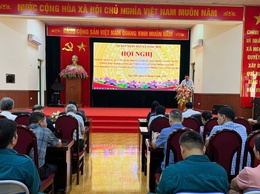 UBND xã Ngọc Hồi tổ chức sơ kết công tác quân sự, quốc phòng và phong trào Thi đua Quyết thắng 6 tháng đầu năm 2026