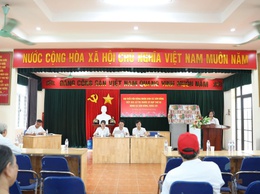 Đại biểu HĐND xã Sơn Đồng tiếp xúc cử tri trước kỳ họp thứ 3 HĐND khóa XXI nhiệm kỳ 2026 - 2031