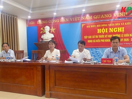 Tổ đại biểu số 5 HĐND xã Kiều Phú tiếp xúc với cử tri thôn Ngọc Than trước kỳ họp thường lệ giữa năm 2026 HĐND xã khóa II, nhiệm kỳ 2026 - 2031