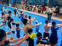 PHƯỜNG PHƯƠNG LIỆT: TỔ CHỨC THÀNH CÔNG KHAI MẠC LỚP HỌC BƠI VÀ TẬP HUẤN KỸ NĂNG PHÒNG, CHỐNG ĐUỐI NƯỚC CHO TRẺ EM NĂM 2026