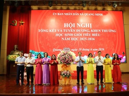 QUANG MINH TUYÊN DƯƠNG HÀNG TRĂM GIÁO VIÊN, HỌC SINH TIÊU BIỂU NĂM HỌC 2025 – 2026