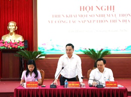 Đảng ủy xã Tam Hưng triển khai nhiệm vụ trọng tâm về sắp xếp thôn, quyết tâm thực hiện hiệu quả chủ trương trinh gọn bộ máy ở cơ sở