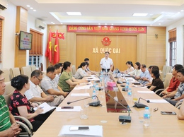 Xã Quốc Oai triển khai phương án sắp xếp thôn trên địa bàn