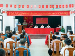 TỔ ĐẠI BIỂU SỐ 01 HĐND XÃ QUỐC OAI TIẾP XÚC CỬ TRI TRƯỚC KỲ HỌP THƯỜNG LỆ GIỮA NĂM 2026