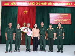 Chi hội Cựu chiến binh thôn 1 ra mắt mô hình “Chi hội Cựu chiến binh số”, sơ kết công tác Hội 6 tháng đầu năm 2026