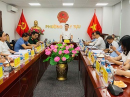 UBND Phường Tây Tựu chỉ đạo triển khai nhiệm vụ trọng tâm tháng 6/2026