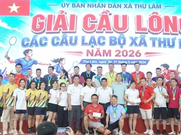 XÃ THƯ LÂM TỔ CHỨC THÀNH CÔNG GIẢI CẦU LÔNG CÁC CÂU LẠC BỘ NĂM 2026