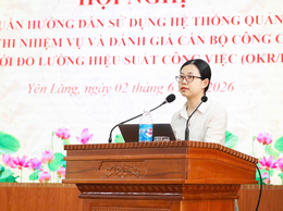 YÊN LÃNG TẬP HUẤN ỨNG DỤNG HỆ THỐNG HANOIWORK TRONG ĐÁNH GIÁ CÁN BỘ