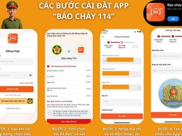 UBND phường Tây Tựu hướng dẫn cài đặt và sử dụng ứng dụng “báo cháy 114”