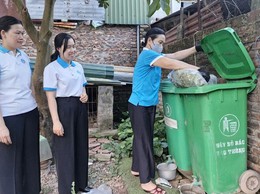 Phú Xuyên: Hiệu quả mô hình xử lý rác hữu cơ bằng men vi sinh