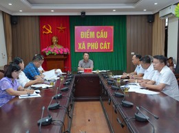 KHỐI DÂN VẬN XÃ PHÚ CÁT GIAO BAN ĐÁNH GIÁ CÔNG TÁC THÁNG 5, TRIỂN KHAI NHIỆM VỤ THÁNG 6 NĂM 2026