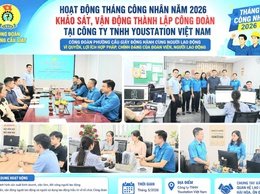 CÔNG ĐOÀN PHƯỜNG CẦU GIẤY SÔI NỔI CÁC HOẠT ĐỘNG HƯỞNG ỨNG THÁNG CÔNG NHÂN NĂM 2026