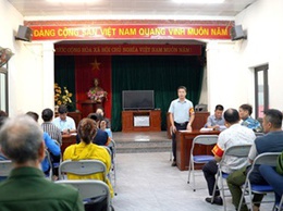 Hoài Đức cưỡng chế kiểm đếm bắt buộc phục vụ dự án trường THCS Di Trạch và khu đất dịch vụ X5