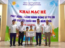 XÃ THIÊN LỘC: ĐỒNG LOẠT KHAI MẠC HÈ VÀ VUI TẾT THIẾU NHI NĂM 2026 TẠI 14 THÔN
