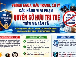 TĂNG CƯỜNG TUYÊN TRUYỀN, PHÒNG NGỪA VÀ ĐẤU TRANH VỚI CÁC HÀNH VI VI PHẠM QUYỀN SỞ HỮU TRÍ TUỆ