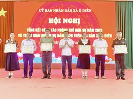 Ủy ban nhân dân xã tổng kết công tác phòng thủ dân sự năm 2025, triển khai nhiệm vụ năm 2026