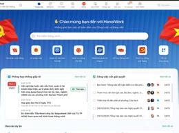 Hà Nội triển khai hệ thống HanoiWork: Bước chuyển về sức mạnh quản trị