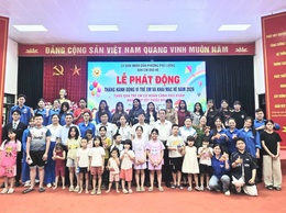 Phường Phú Lương tổ chức Lễ phát động tháng hành động vì trẻ em và khai mạc hè năm 2026