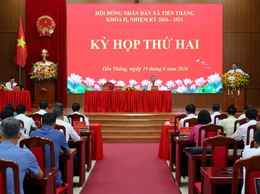 HĐND xã Tiến Thắng tổ chức kỳ họp thứ Hai khóa II, nhiệm kỳ 2026-2031