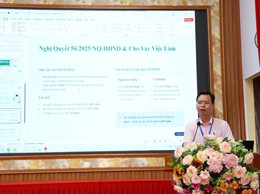 Cán bộ Ban quản lý Tổ Tiết kiệm và Vay vốn xã Chương Dương tham gia tập huấn nghiệp vụ tín dụng chính sách năm 2026