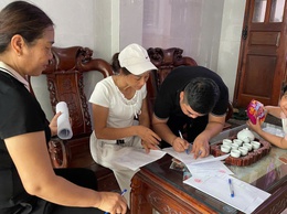 Hòa Xá hoàn thành lấy ý kiến nhân dân về đề án sắp xếp thôn và tên gọi các thôn mới sau sắp xếp