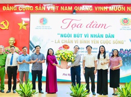 Tin truyền hình: Phú Nghĩa tổ chức tọa đàm “Ngòi bút vì nhân dân - Lá chắn vì bình yên cuộc sống”