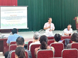 XÃ ĐÔNG ANH VÀ XÃ VĨNH THANH TỔ CHỨC HỘI NGHỊ TRIỂN KHAI CÔNG TÁC GIẢI PHÓNG MẶT BẰNG DỰ ÁN TUYẾN ĐƯỜNG GOM CHÂN ĐÊ TẢ SÔNG HỒNG