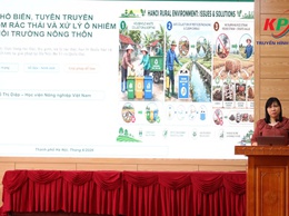 Tuyên truyền, phổ biến pháp luật về thu gom rác thải và xử lý ô nhiễm môi trường nông thôn