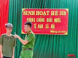 TUYÊN TRUYỀN KỸ NĂNG SỐNG VÀ PHÒNG NGỪA TỆ NẠN XÃ HỘI CHO THIẾU NHI THÔN MIÊNG HẠ