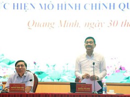 Xã Quang Minh quyết tâm xây dựng đội ngũ cán bộ liêm chính, trách nhiệm, vì Nhân dân phục vụ