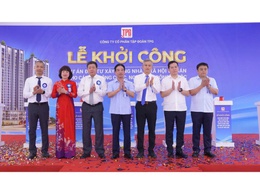 PHƯỜNG BỒ ĐỀ: KHỞI CÔNG DỰ ÁN ĐẦU TƯ XÂY DỰNG NHÀ Ở XÃ HỘI ĐỂ BÁN CHO CÁN BỘ, CÔNG CHỨC, NGƯỜI LAO ĐỘNG THUỘC VĂN PHÒNG CHỦ TỊCH NƯỚC VÀ CÁC ĐỐI TƯỢNG KHÁC