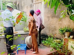 Trạm Y tế xã ra quân vệ sinh môi trường, phòng chống sốt xuất huyết