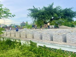 Xã Đại Thanh đẩy nhanh công tác di dời mộ, giải phóng mặt bằng phục vụ Dự án đường Vành đai 3,5