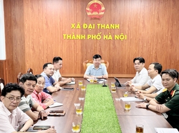 Xã Đại Thanh tham gia hội nghị tiếp xúc cử tri với đại biểu HĐND Thành phố trước kỳ họp thường lệ giữa năm 2026