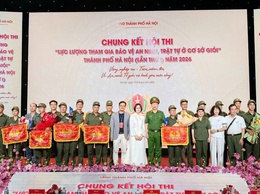 Đội thi phường Ô Chợ Dừa giành giải Đặc biệt Chung kết Hội thi “Lực lượng tham gia bảo vệ ANTT ở cơ sở giỏi” lần thứ I năm 2026