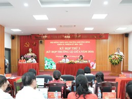 HĐND phường Khương Đình thông qua 4 nghị quyết quan trọng