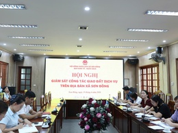 Ban Kinh tế - Ngân sách HĐND xã giám sát công tác giao đất dịch vụ trên địa bàn xã Sơn Đồng