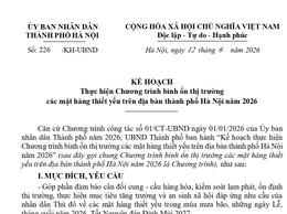 Hà Nội triển khai Chương trình bình ổn thị trường các mặt hàng thiết yếu năm 2026